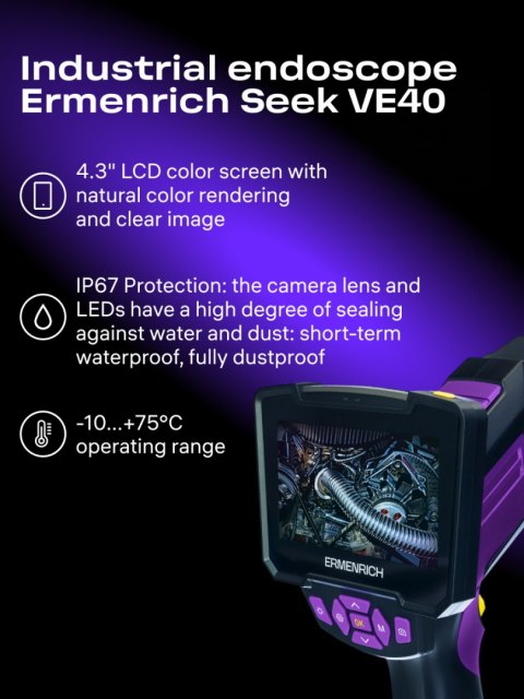 Kamera inspekcyjna Ermenrich Seek VE40