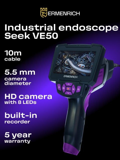 Kamera inspekcyjna Ermenrich Seek VE50