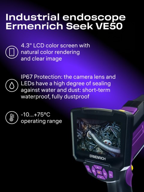 Kamera inspekcyjna Ermenrich Seek VE50