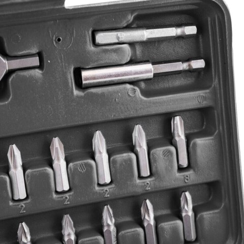 Zestaw narzędzi Bitów TORX i imbusów - 100 elementów w skrzynce