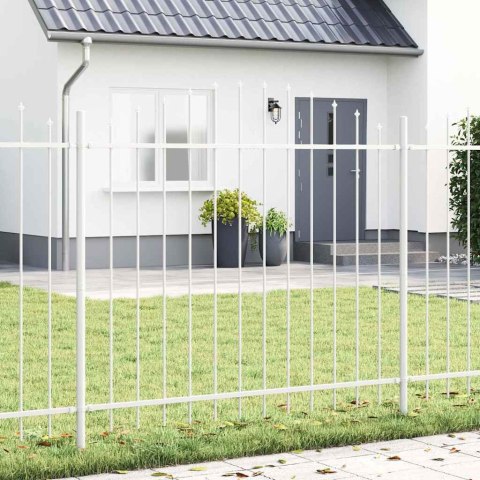 Ogrodzenie Ogrodowe 8 pcs Biały 170 x 165 cm