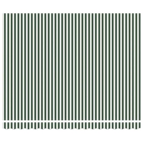 Elektryczna Rozkładana Markiza Zielony 400 × 300 cm