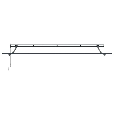 Markiza zwijana Kremowy 400 x 200 cm Poliester i aluminium