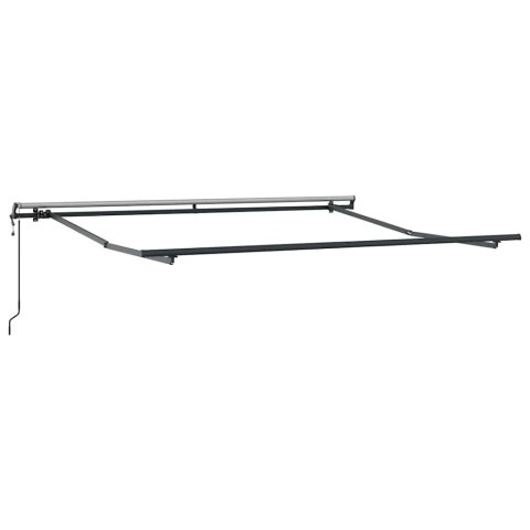 Markiza zwijana Zielony i żółty 350 x 250 cm