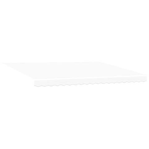Elektryczna Rozkładana Markiza Biały 450 × 350 cm
