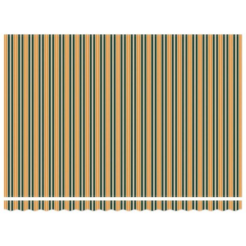 Elektryczna Rozkładana Markiza Zielony i żółty 450 × 350 cm