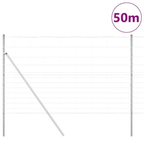 Słupek ogrodzeniowy. Galwanizowany 50 x 1,5 m Stal