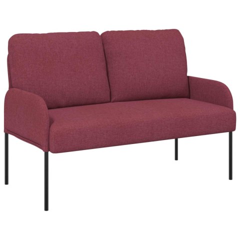 Zestawy sof 3 pcs Czerwone wino 115 x 56 x 80 cm sklejka