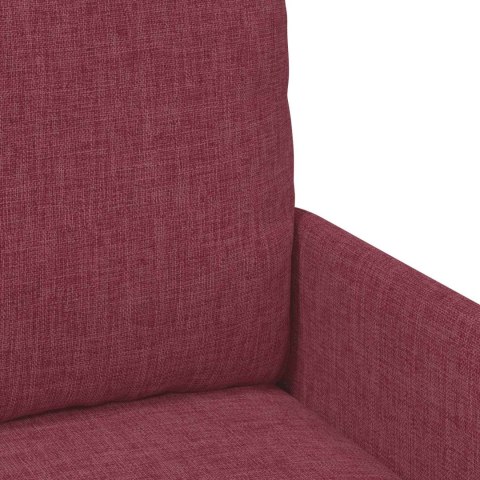 Zestawy sof 3 pcs Czerwone wino 115 x 56 x 80 cm sklejka