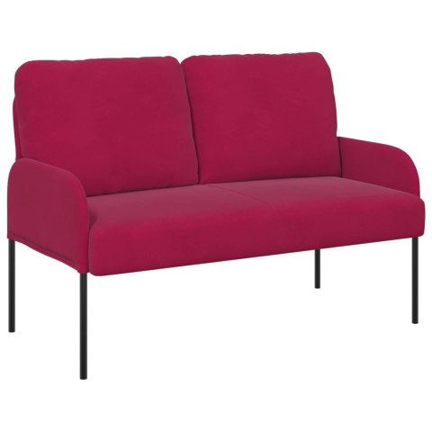 Zestawy sof 3 pcs Czerwone wino 115 x 56 x 80 cm sklejka