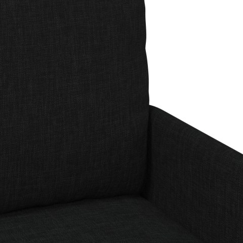 Zestawy sof z poduszką 3 pcs Czarny 115 x 56 x 80 cm sklejka