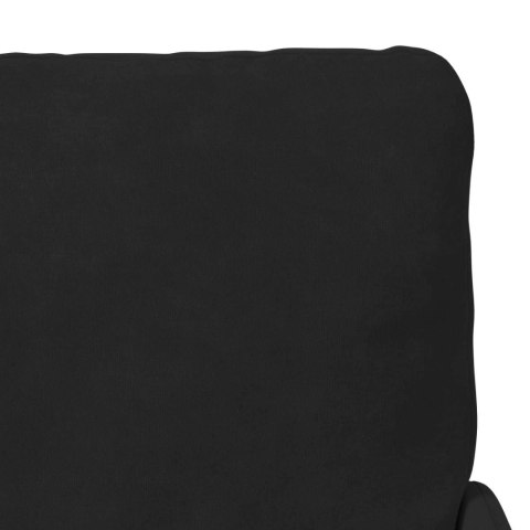 Zestawy sof z poduszką 3 pcs Czarny 115 x 56 x 80 cm sklejka