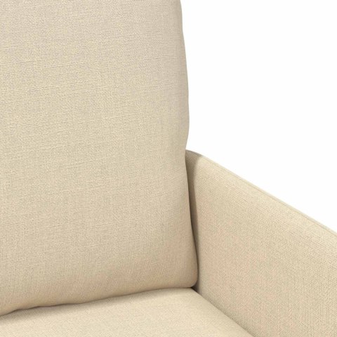 Zestawy sof z poduszką 3 pcs Kremowy 115 x 56 x 80 cm sklejka