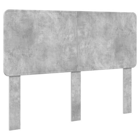 Ramka łóżka Betonowy 160 x 200 cm Lite drewno sosnowe