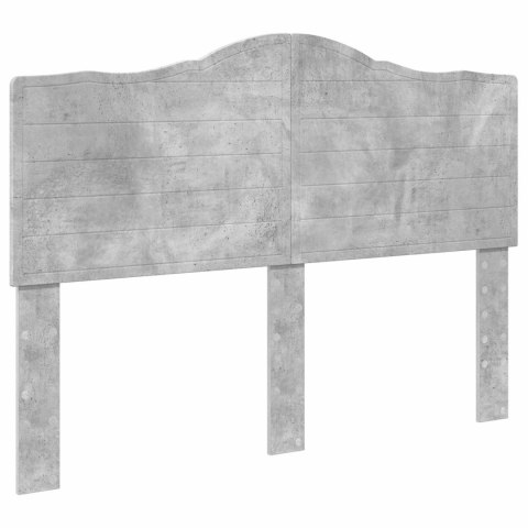 Ramka łóżka Betonowy 160 x 200 cm Lite drewno sosnowe
