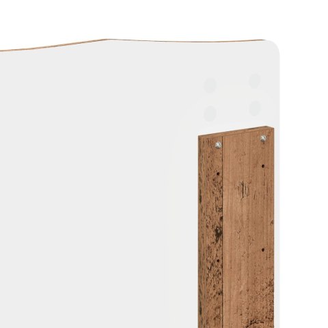 Ramka łóżka Stare drewno 120 x 190 cm Materiał drewnopochodny