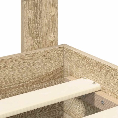 Ramka łóżka z szufladą Z zagłówkiem Materiał drewnopochodny