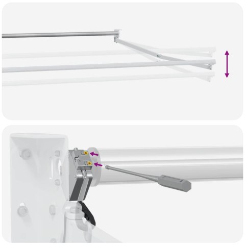 Elektryczna Rozkładana Markiza Brązowy 3,5 x 2,5 m