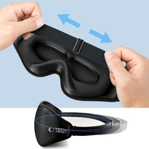 Maska do spania na oczy Eyeshade Sleep Mask - czarna