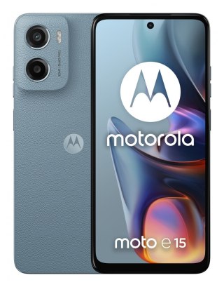 Smartfon Motorola Moto E15 2/64GB Misty Blue (WYPRZEDAŻ)