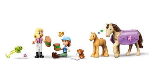 LEGO Friends 42695 Przyczepa do przewozu źrebaków