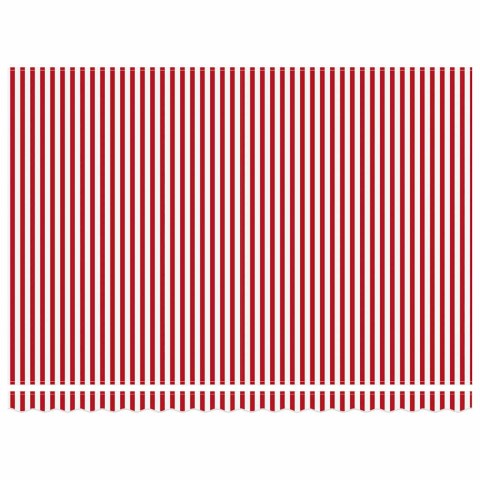 Elektryczna Rozkładana Markiza Czerwony i Biały 450 × 300 cm