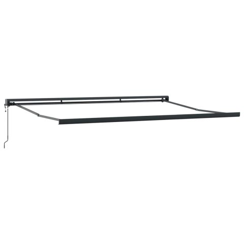 Markiza Biały 500 x 300 x 165 cm Poliester i aluminium