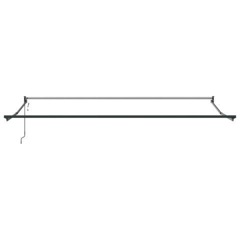 Markiza Biały 500 × 300 cm Poliester i Metal