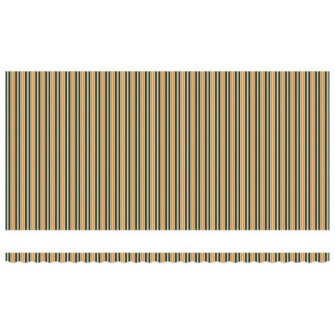 Markiza zwijana Zielony i żółty 600 × 300 cm