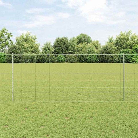 Ogrodzenie z słupkiem Srebrny 1 x 100 m