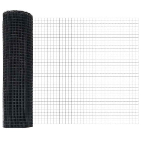 Słupek ogrodzeniowy. Szary 50 x 1 m (siatka 12 x 12 mm)