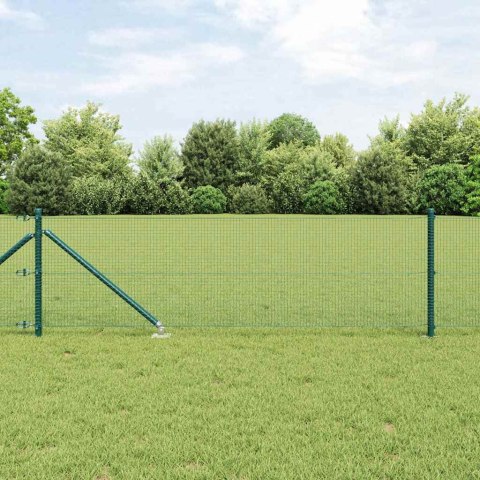 Słupek ogrodzeniowy. Zielony 100 x 0,4 m (16 x 16 mm siatka)