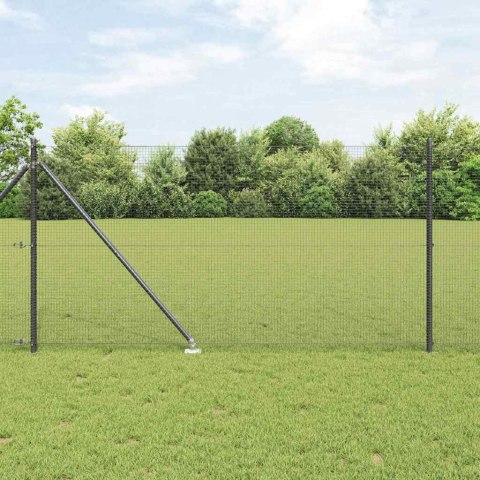 Słupek ogrodzeniowy. Szary 100 x 1 m (siatka 16 x 16 mm)