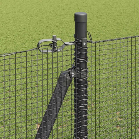 Słupek ogrodzeniowy. Szary 50 x 1,5 m (siatka 12 x 12 mm)