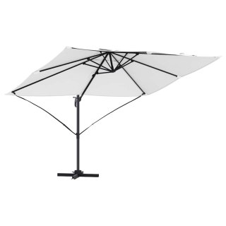 Parasol plażowy piaskowy 351 x 250 x 260 cm