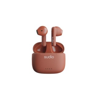 Słuchawki douszne Bluetooth Sudio A1 True Wireless Pomarańczowy