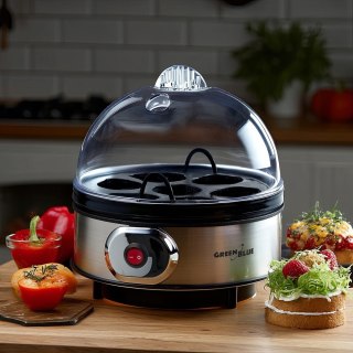 GREENBLUE AUTOMATYCZNY JAJOWAR, MOC 400W, DO 7 JAJ, MIARKA, 220-240V~, 50 HZ GB572
