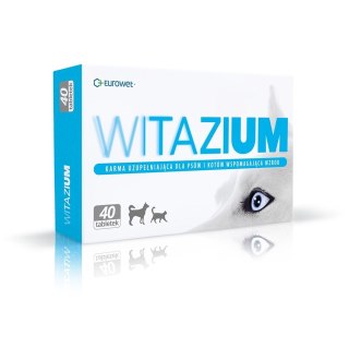 Eurowet Witazium oczy pies/kot 40szt