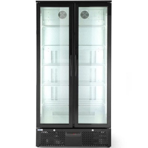 Lodówka barowa na napoje 2-drzwiowa szer. 90cm 458L