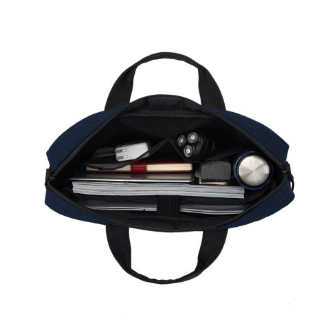 Torba z paskiem na ramię LITE do Macbooka laptopa do 16'' - ciemnoniebieska