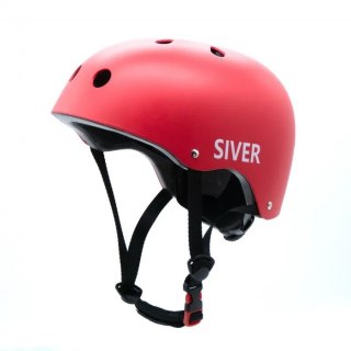Kask dziecięcy Motus Siver MOTHAM8LR rozmiar L, czerwony