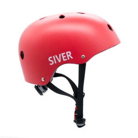 Kask dziecięcy Motus Siver MOTHAM8MR rozmiar M, czerwony