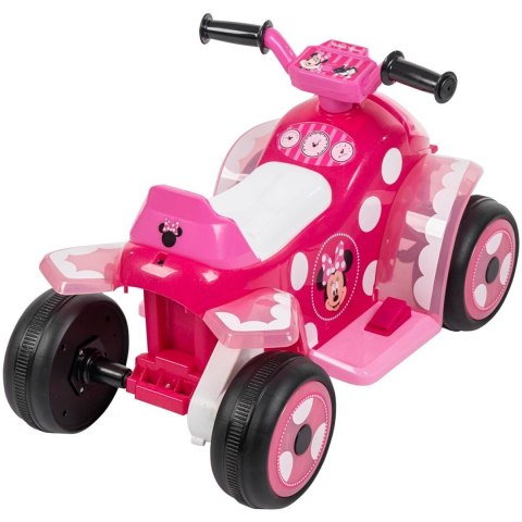 Jeździk elektryczny dziecięcy Huffy Quad Myszka Minnie (19075W)
