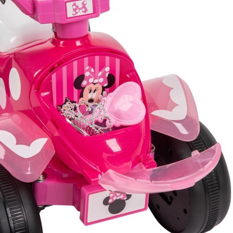 Jeździk elektryczny dziecięcy Huffy Quad Myszka Minnie (19075W)