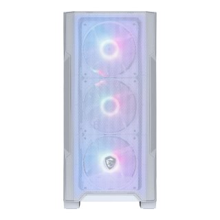Obudowa MSI MAG FORGE M100R WHITE mATX z oknem, bez zasilacza