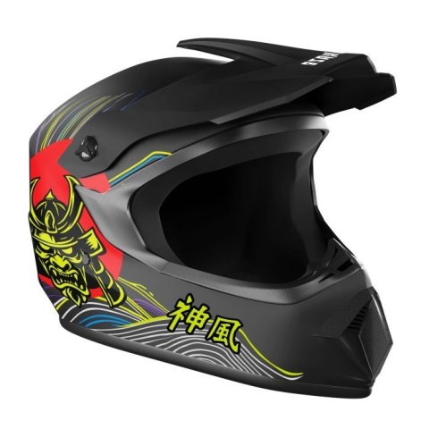 Kask pełny Kamikaze Tokyo Drift AKC208 rozmiar L