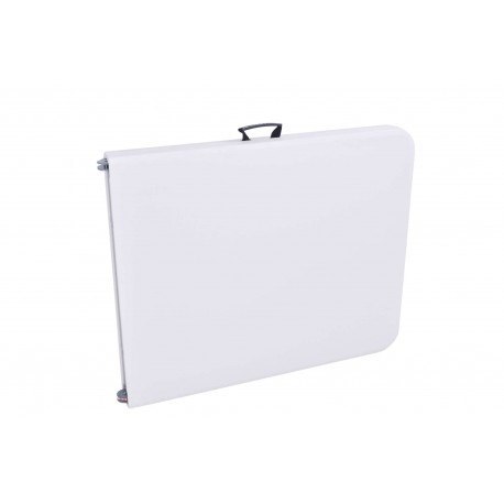 Zestaw cateringowy FETA WHITE stół 180 cm + 2 ławki