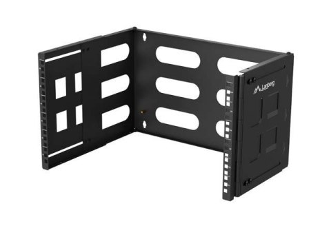 LANBERG UCHWYT ŚCIENNY RACK 19' 6U 497X400/240 CZARNY