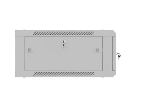 LANBERG SZAFA INSTALACYJNA RACK WISZĄCA 19" 4U 600X600 SZARA DRZWI PERFOROWANE (FLAT PACK)