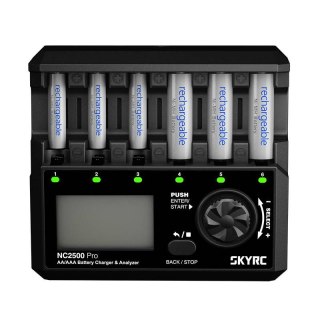 Ładowarka SKYRC NC2500 Pro AA/AAA 6-slotowa